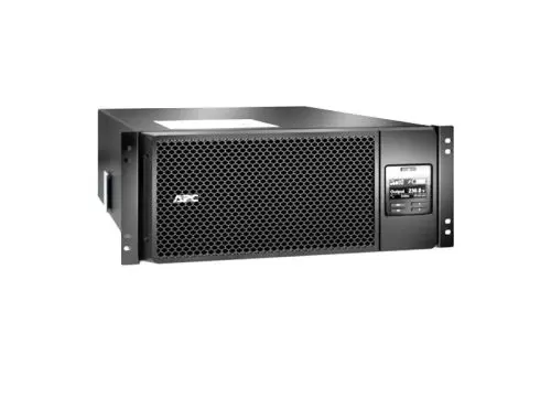 SRT6KRMXLI-6W APC Smart-UPS On-Line 6kVA/6kW Rackmount 4U 230V 6x C13+4x C19 IEC outlets Network Card Extended runtime W/ rail kit