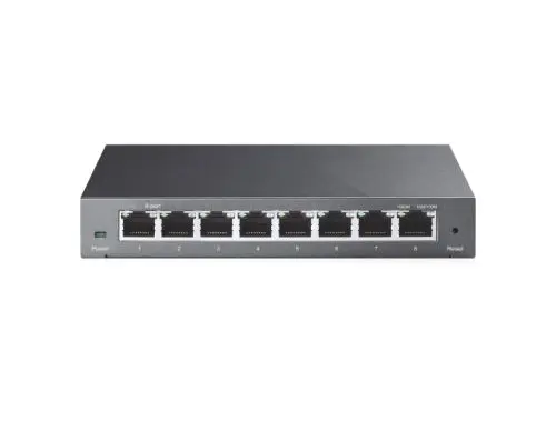 SRW2008-K9 Cisco 8 x RJ-45 Ports 10/100/1000Base-T+ 2 x Combo SFP mini-GBIC Ports Layer 3 Managed Rack-mountable Gigabit Ethernet Network Switch
