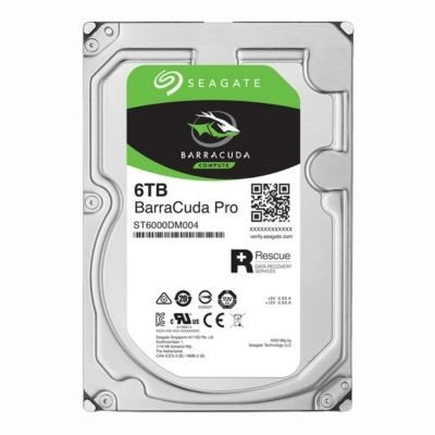 ST6000DMA04 Seagate Barracuda Pro 6TB 7200RPM SATA 6Gb/s 256MB Cache 3.5-Inch Hard Drive