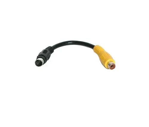SVID2COMP StarTech 6in S-Video to Composite Video Adapter Cable