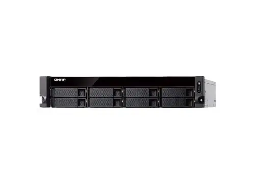 TS-883XU-RP-E2124-8G QNAP NAS Rack (2U) Ethernet LAN Black E-2124