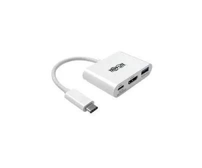 U444-06N-H4U-C Tripp Lite video cable adapter USB Type-C HDMI + USB White