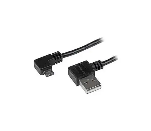USB2AUB2RA2M Startech 6ft Micro-USB Cable with Right-Angled Connectors M/M