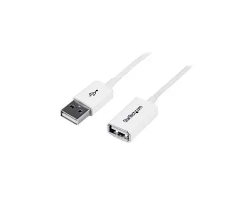 USBEXTPAA3MW Startech 3m White USB 2.0 Extension Cable A to A M/F