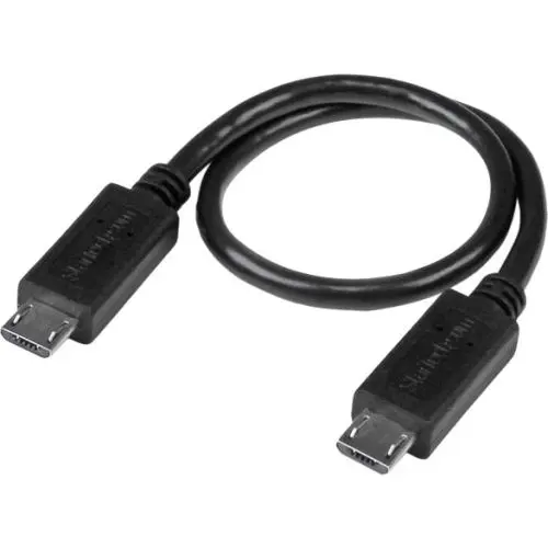 UUUSBOTG8IN Startech 8in USB OTG Cable Micro USB to Micro USB M/M