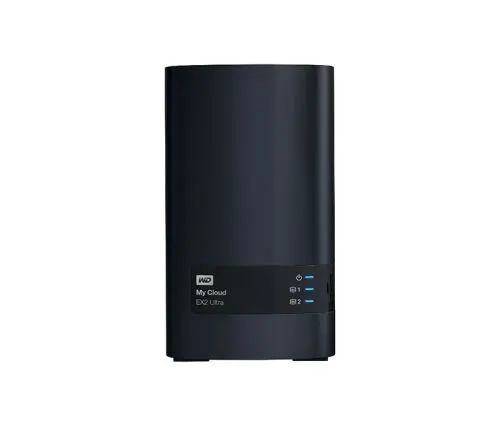 WDBVBZ0000NCH-NESN Western Digital My Cloud EX2 Ultra Surveillance 2-bays 0TB HDD USB 3.0 Gigabit Et