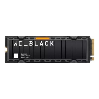 WDS200T2XHE Western Digital Black SN850X Series 2TB PCI Express NVMe 4.0 x4 M.2 2280 Gaming Solid State Drive with Heatsink