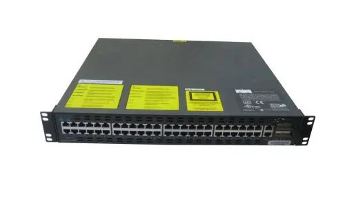 WS-2948G Cisco Catalyst 2948G 48 x RJ-45 Ports 10/100TX + 2 x SFP Slots Layer 3 Managed Rack-Mountable Fast Ethernet Network Switch