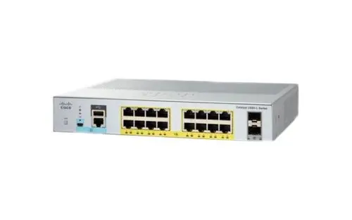 WS-C2960L-SM-16TS Cisco Catalyst 2960-L Series 16 x Ports 10/100/1000Base-T + 2 x SFP Ports Layer 2 Managed 1U Rack-Mountable Gigabit Ethernet Network Switch