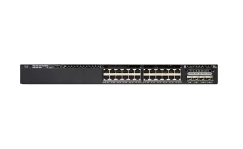 WS-C3650-24PDML-RF Cisco Catalyst 3650 Series C3650-24PD 24 x RJ-45 ports PoE+ 10/100/1000Base-T + 2 x SFP+ Ports Layer 3 Managed 1U Rack-Mountable Gigabit Ethernet Network Switch