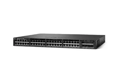 WS-C3650-48FS-L Cisco Catalyst 3650 Series 48 x Ports PoE+ 10/100/1000Base-T + 4 x SFP Ports Layer 3 Managed 1U Rack-mountable Gigabit Ethernet Network Switch