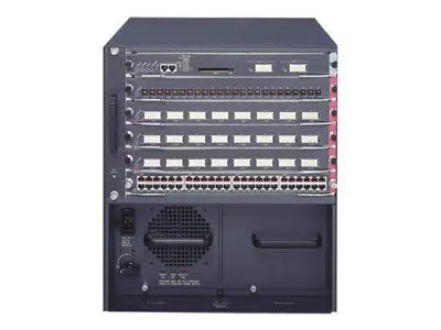 WS-C6506-E-RF Cisco Catalyst 6500 Series C6506 6 x Expansion Slots 12U Rack-mountable Switch Chassis