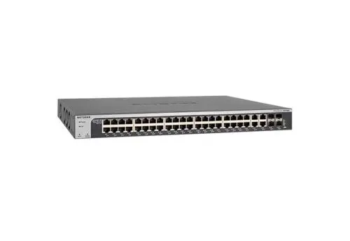 XS748T Netgear Prosafe 44 x RJ-45 Ports 10GBase-T + 4 x SFP+ Ports Layer 3 Managed 1U Rack-mountable Gigabit Ethernet Network Switch